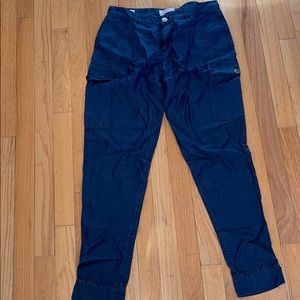 Jean cargo pants